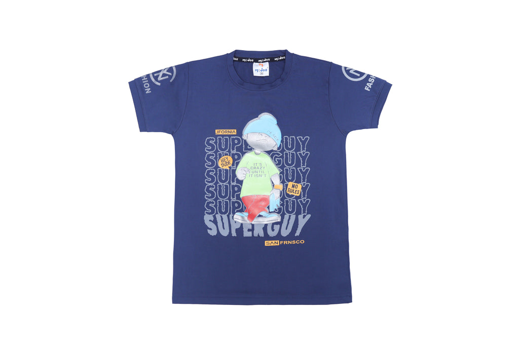 Boys Printed T-Shirt superguy