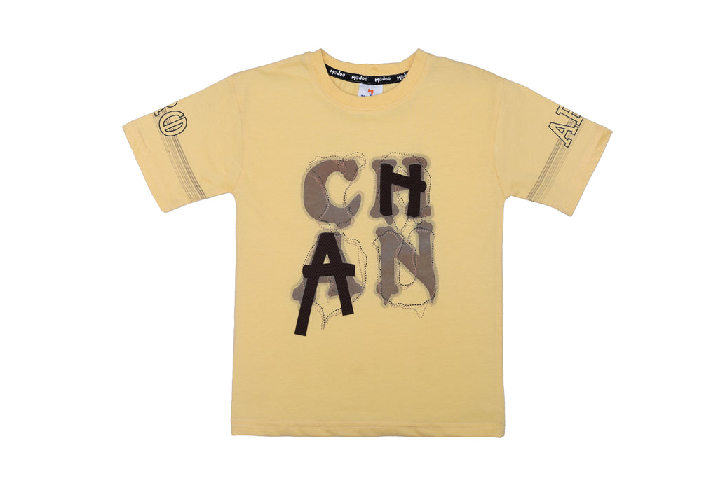 Yellow boys t-shirt chan