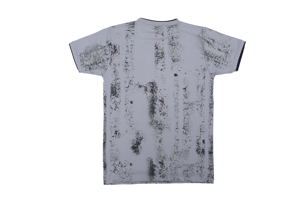 Boys Printed T-Shirt Neon Printed Cotton