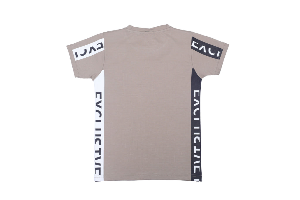 Boys Printed T-Shirt coffee designer print Cotton for kids