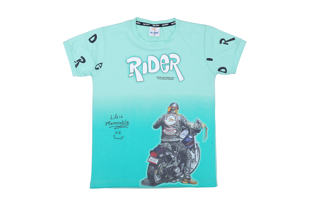 Boys Printed T-Shirt multicolour designer print Cotton for kids