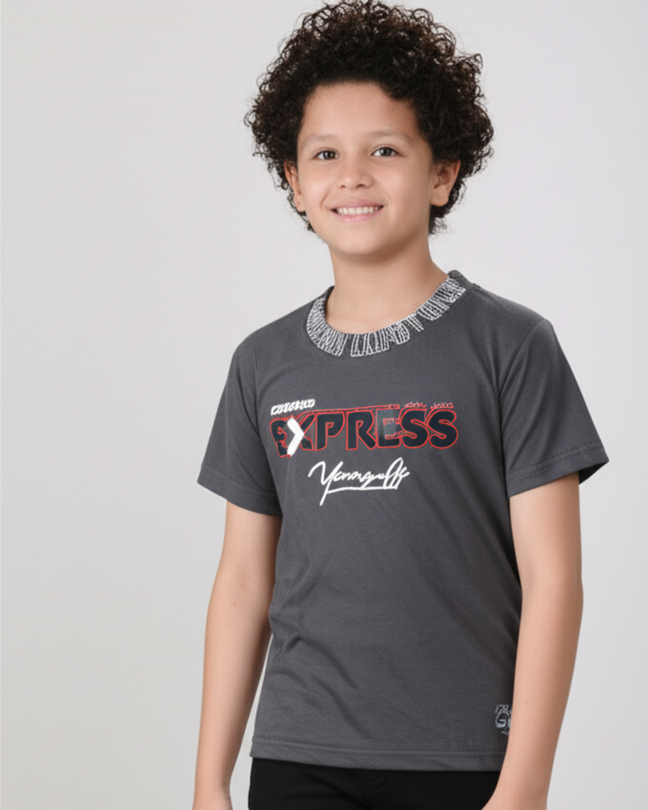 Boys Printed T-Shirt multicolour designer print Cotton for kids