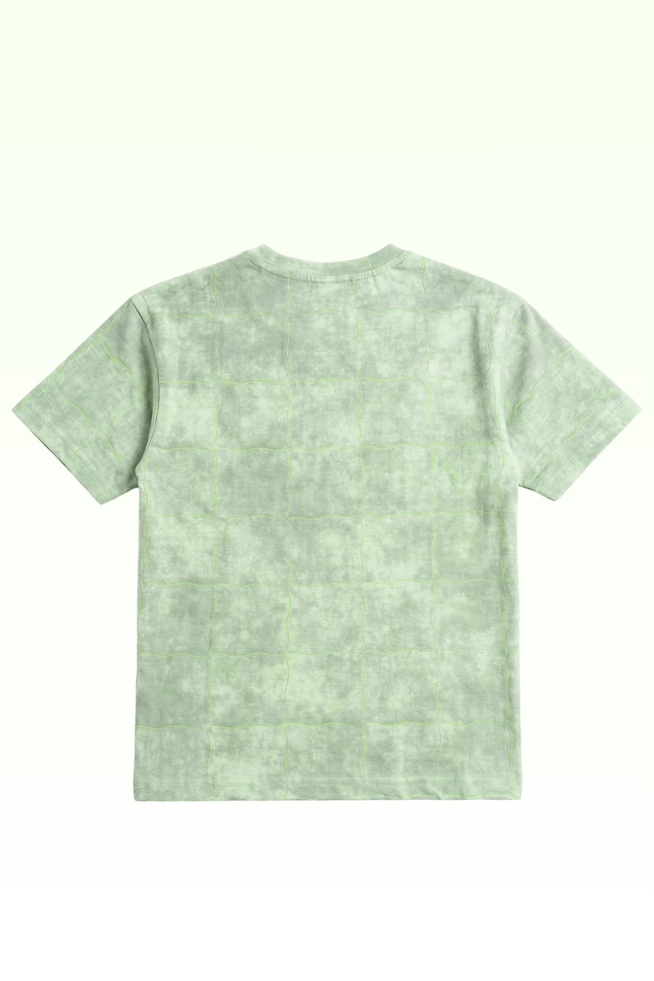 Oversize Green Good Printed T-shirt for Boys