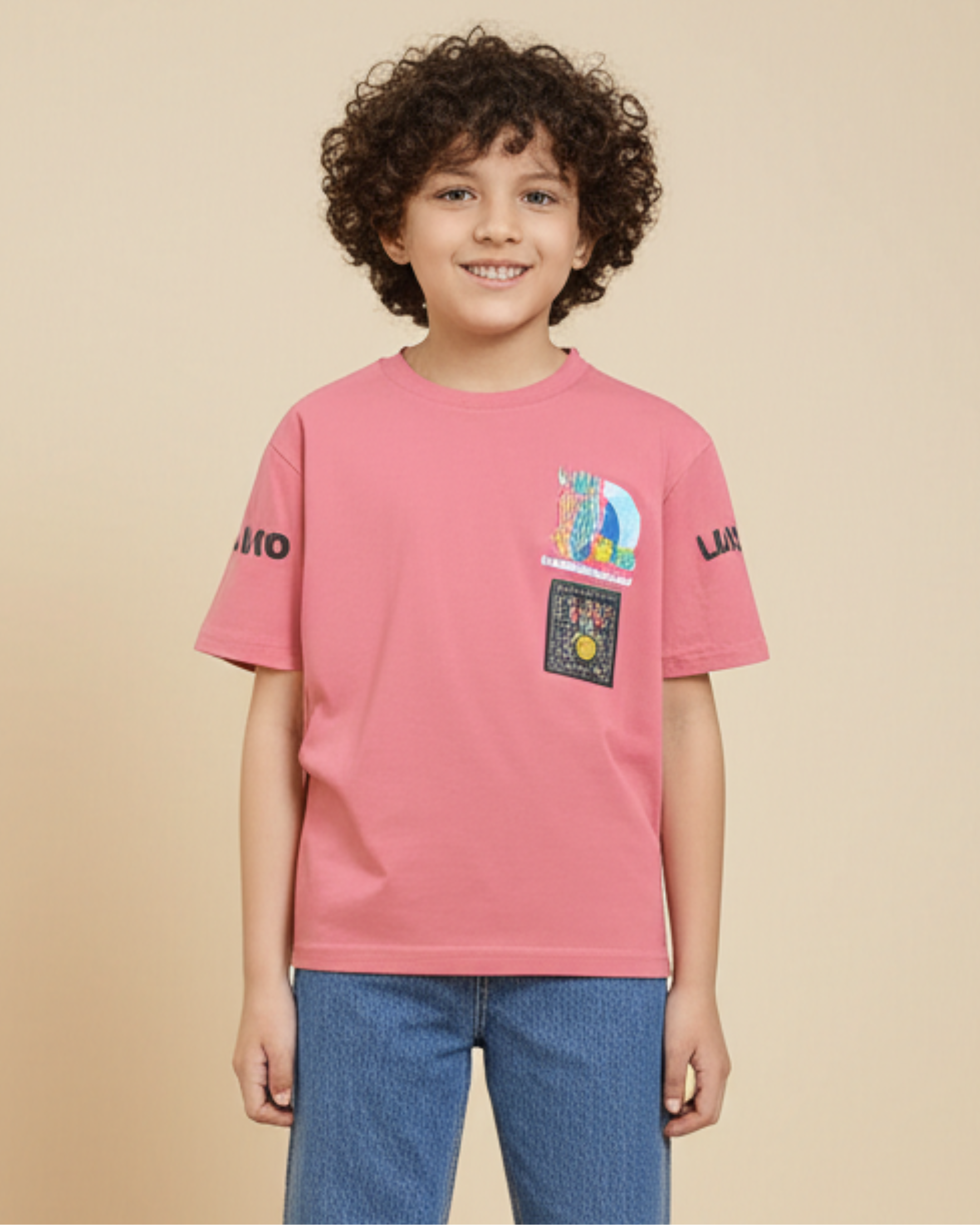 Boys Printed T-Shirt designer print Cotton for kids