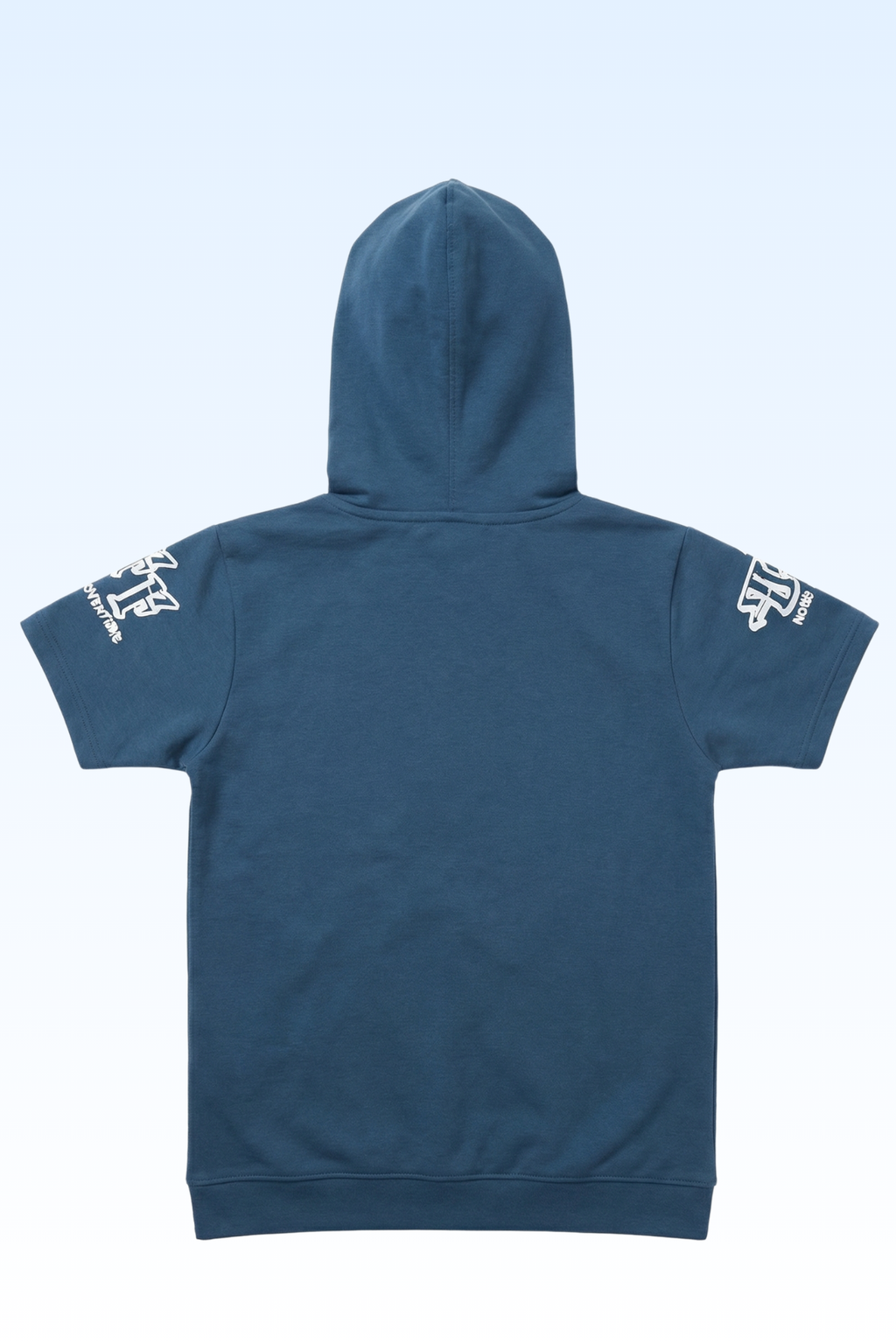 Navy Blue Graphic Print Hoodie for Boys