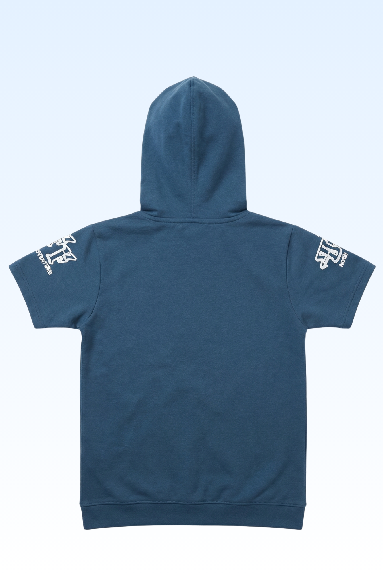 Navy Blue Graphic Print Hoodie for Boys