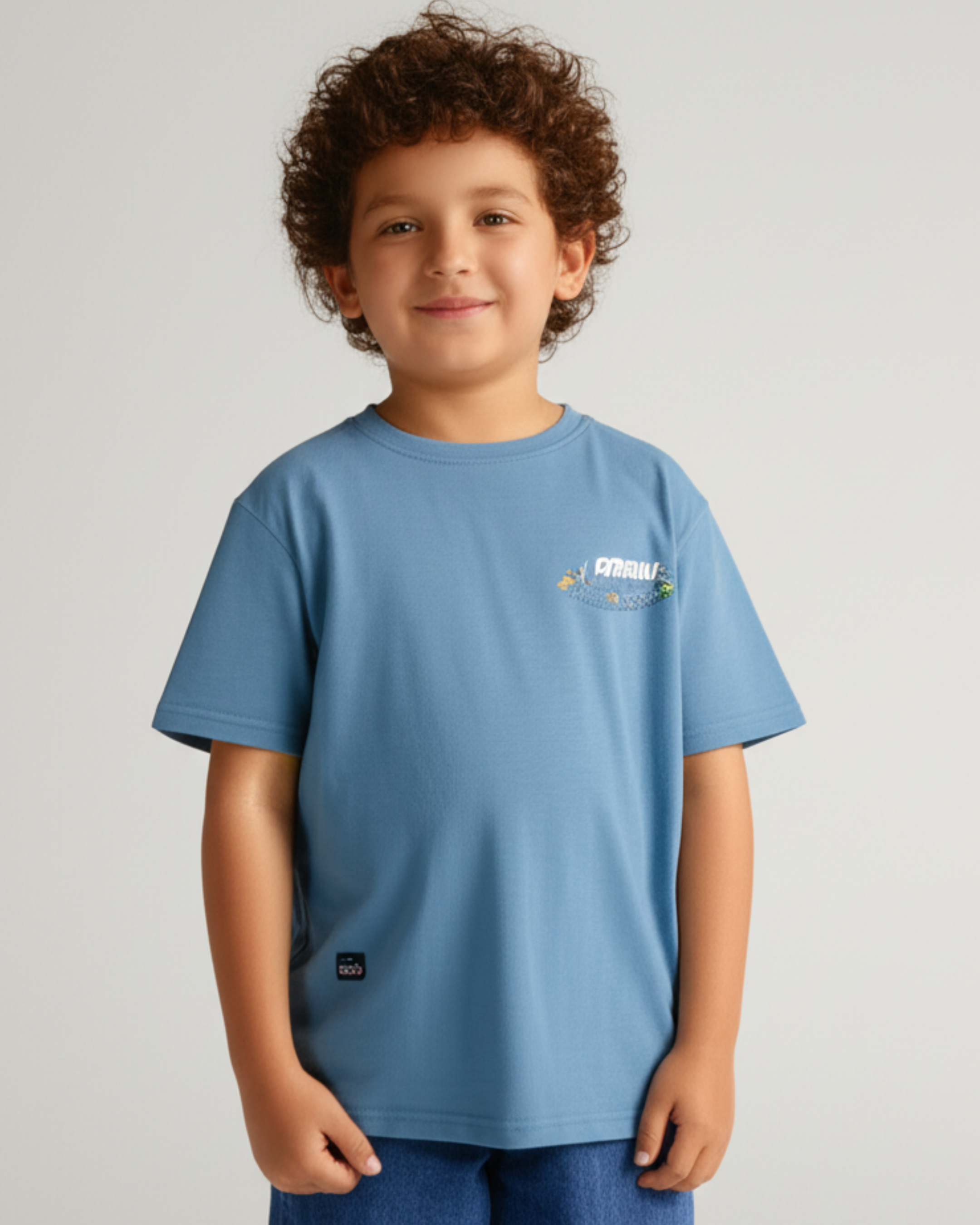 boys printed astronaut tshirt front back printed 8-12 years