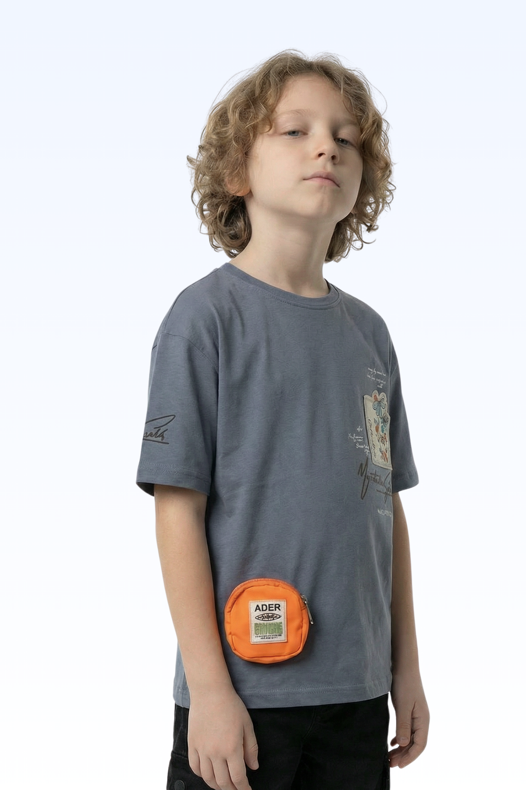 Oversize Grey T-shirt for Boys