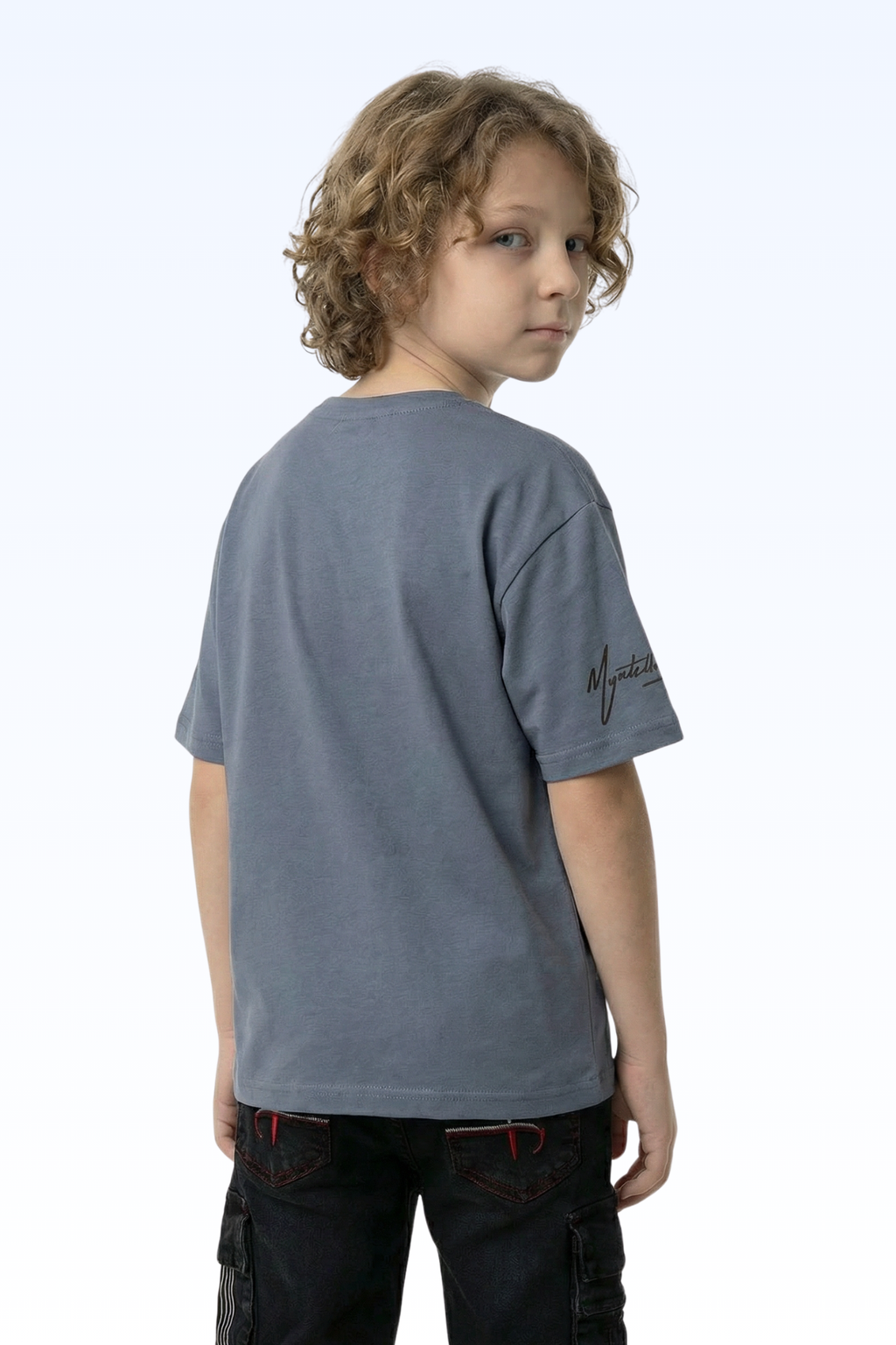 Oversize Grey T-shirt for Boys