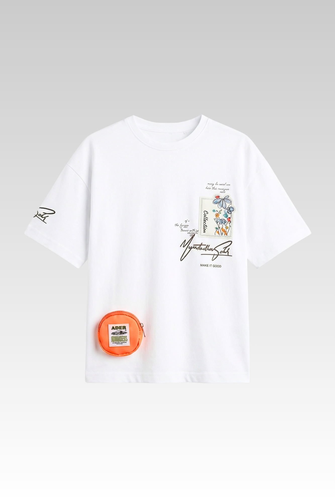 Oversize White Tshirt for Boys